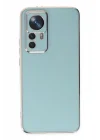 Mey İthalat®   Mi 12T Pro Kılıf Volet Silikon - Açık Yeşil