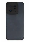 Mey İthalat®   Mi 13 Pro Kılıf Loop Deri Silikon - Lacivert
