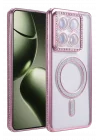Mey İthalat®  Xiaomi Mi 14T Pro Joke Simli Magneticsafe Kılıf - Pembe