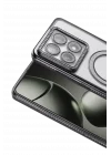 Mey İthalat®  Xiaomi Mi 14T Pro Joke Simli Magneticsafe Kılıf - Siyah