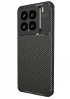 Mey İthalat®  Xiaomi Mi 15 Kılıf Auto Focus Karbon Kapak - Siyah