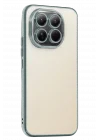 Mey İthalat®   Mi 15T  Lensli Silikon - Gümüş
