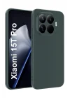 Mey İthalat®  Xiaomi Mi 15T Pro First Silikon - Koyu Yeşil
