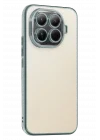 Mey İthalat®   Mi 15T Pro  Lensli Silikon - Gümüş