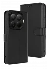 Mey İthalat®  Xiaomi Mi 15T Pro Trend S Plus Kapaklı Kılıf - Siyah