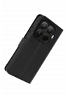 Mey İthalat®  Xiaomi Mi 15T Pro Trend S Plus Kapaklı Kılıf - Siyah