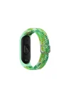 Mey İthalat®  Xiaomi Mi Band 4 Star Kordon - Turkuaz-Yeşil