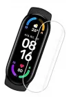 Mey İthalat®  Xiaomi Mi Band 6 Polymer Nano Ekran Koruyucu - Şeffaf