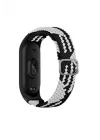 Mey İthalat®  Xiaomi Mi Band 6 Star Kordon - Siyah-Beyaz