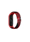 Mey İthalat®  Xiaomi Mi Band 7 Star Kordon - Kırmızı-Siyah