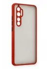 Mey İthalat®  Xiaomi Mi Note 10 Lite Kılıf Montreal Silikon Kapak - Kırmızı