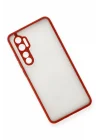 Mey İthalat®  Xiaomi Mi Note 10 Lite Kılıf Montreal Silikon Kapak - Kırmızı
