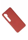 Mey İthalat®  Xiaomi Mi Note 10 Lite Kılıf Nano içi Kadife Silikon - Kiremit