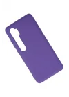 Mey İthalat®  Xiaomi Mi Note 10 Lite Kılıf Nano içi Kadife Silikon - Mor