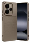 Mey İthalat®  Xiaomi Note 14 5G Auto Focus Karbon Kapak - Kahverengi