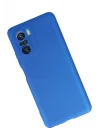 Mey İthalat®  Xiaomi Poco F3 Kılıf First Silikon - Mavi