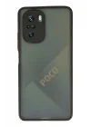 Mey İthalat®   Poco F3 Kılıf Montreal Silikon Kapak - Siyah