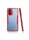 Mey İthalat®   Poco F3 Kılıf Platin Silikon - Kırmızı