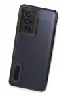 Mey İthalat®  Xiaomi Poco F5 Pro Kılıf Slot Silikon - Siyah