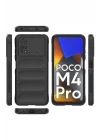 Mey İthalat®  Xiaomi Poco M4 Pro 4G Kılıf Optimum Silikon - Siyah