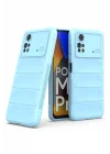 Mey İthalat®  Xiaomi Poco M4 Pro 4G Kılıf Optimum Silikon - Sky Blue