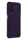 Mey İthalat®  Xiaomi Poco M5 Kılıf Nano içi Kadife Silikon - Mor