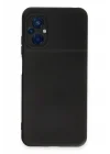 Mey İthalat®  Xiaomi Poco M5 Kılıf Nano içi Kadife Silikon - Siyah