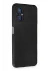 Mey İthalat®  Xiaomi Poco M5 Kılıf Nano içi Kadife Silikon - Siyah
