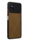 Mey İthalat®  Xiaomi Poco X4 Pro 5G Kılıf Montreal Silikon Kapak - Siyah