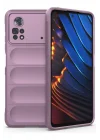 Mey İthalat®  Xiaomi Poco X4 Pro 5G Kılıf Optimum Silikon - Mor
