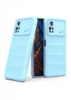 Mey İthalat®  Xiaomi Poco X4 Pro 5G Kılıf Optimum Silikon - Sky Blue