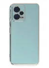 Mey İthalat®  Xiaomi Poco X5 5G Kılıf Volet Silikon - Açık Yeşil