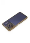 Mey İthalat®  Xiaomi Poco X5 Pro 5G Kılıf  Lensli Silikon - Gold