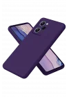 Mey İthalat®  Xiaomi Poco X5 Pro 5G Nano içi Kadife Silikon - Mor