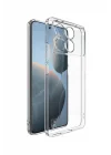 Mey İthalat®   Poco X6 Pro Kılıf Lüx Şeffaf Silikon