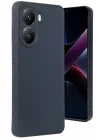 Mey İthalat®  Xiaomi Poco X7 Pro Kılıf Aras Deri Kapak - Lacivert