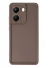 Mey İthalat®  Xiaomi Poco X7 Pro Viera Silikon - Kahverengi