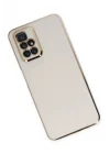 Mey İthalat®  Xiaomi Redmi 10 2022 Kılıf Volet Silikon - Beyaz