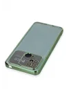 Mey İthalat®   Redmi 10C Kılıf  Lensli Silikon - Yeşil