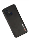 Mey İthalat®  Xiaomi Redmi 10C Kılıf Loop Deri Silikon - Siyah