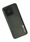 Mey İthalat®   Redmi 10C Kılıf Loop Deri Silikon - Yeşil
