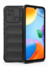 Mey İthalat®  Xiaomi Redmi 10C Kılıf Optimum Silikon - Siyah