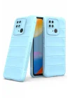 Mey İthalat®  Xiaomi Redmi 10C Kılıf Optimum Silikon - Sky Blue