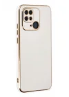 Mey İthalat®   Redmi 10C Kılıf Volet Silikon - Beyaz