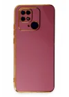 Mey İthalat®   Redmi 10C Kılıf Volet Silikon - Kırmızı