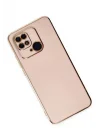 Mey İthalat®   Redmi 10C Kılıf Volet Silikon - Pembe