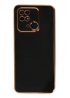Mey İthalat®   Redmi 10C Kılıf Volet Silikon - Siyah