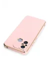 Mey İthalat®  Xiaomi Redmi 12C Kılıf Volet Silikon - Pembe