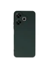 Mey İthalat®   Redmi 13 4G Kılıf First Silikon - Koyu Yeşil