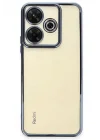 Mey İthalat®  Xiaomi Redmi 13 4G Kılıf  Lensli Silikon - Açık Mavi